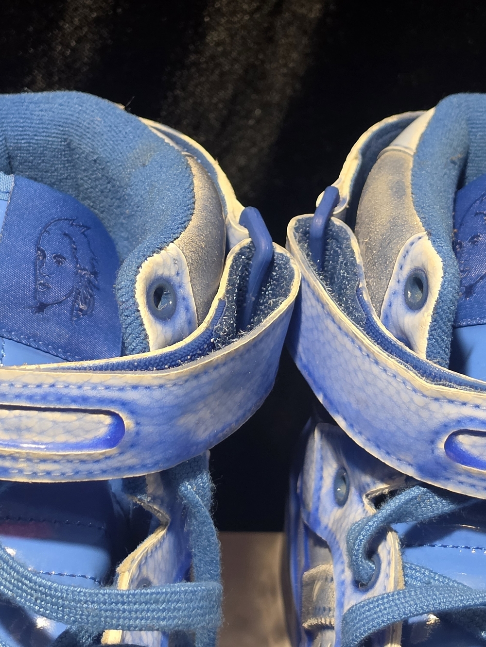 adidas Forum Hi Jeremy Scott Dipped Blue G54995 - 8.5 M / 9.5 W - NEW With Box - Picture 8 of 13